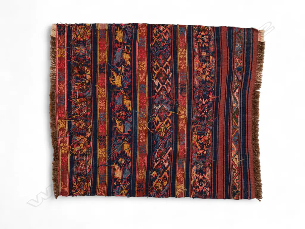 Caucasian wool flatweave/soumac rug, Image 1++